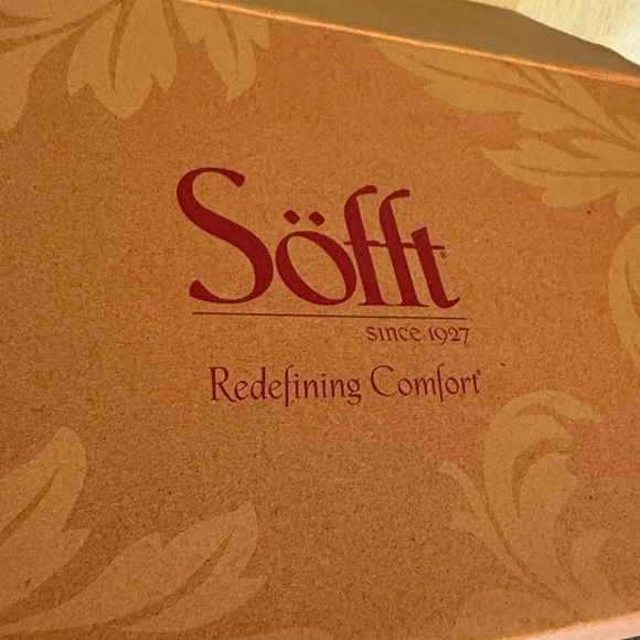 Söfft Fianna white Platino gold toe lace up shoes New in Box size 9 Womens EU 40 - Picture 11 of 17